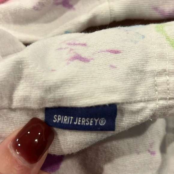 Disneyland tie die spirit jersey with sparkle letters size medium - Picture 6 of 9